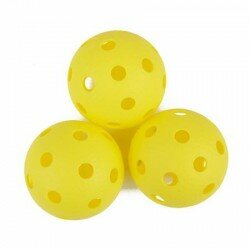 TURN-Florbalové loptičky 3ks žlté