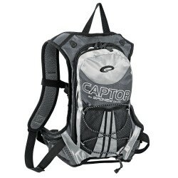 CAPTOR - Cyklistický a bežecký batoh šedý/strieborný 2 l, vodeodolný