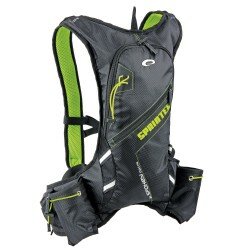 SPRINTER - Cyklistický a bežecký batoh 5l zeleno/čierny, vodotesný