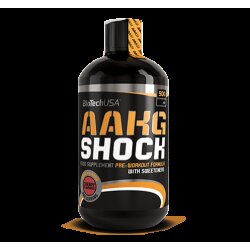 AAKG Shock - 500 ml, Príchuť pomaranč