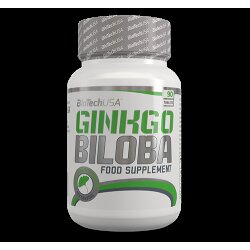 BioTech USA Ginkgo Biloba - 90 tabliet