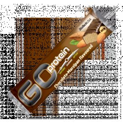 GO Protein Bar - 80 g, Príchuť čokoláda-marcipán