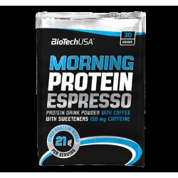 Morning Protein - 10 x 30 g, Príchuť kapučíno