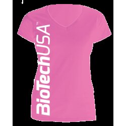 BioTech USA BioTech USA dámske tričko - ružové, rozmer S
