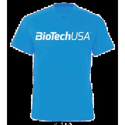 BioTechUSA pánske tričko - modré, rozmer M