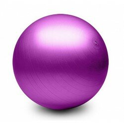 Fitness gymnastická lopta fialová